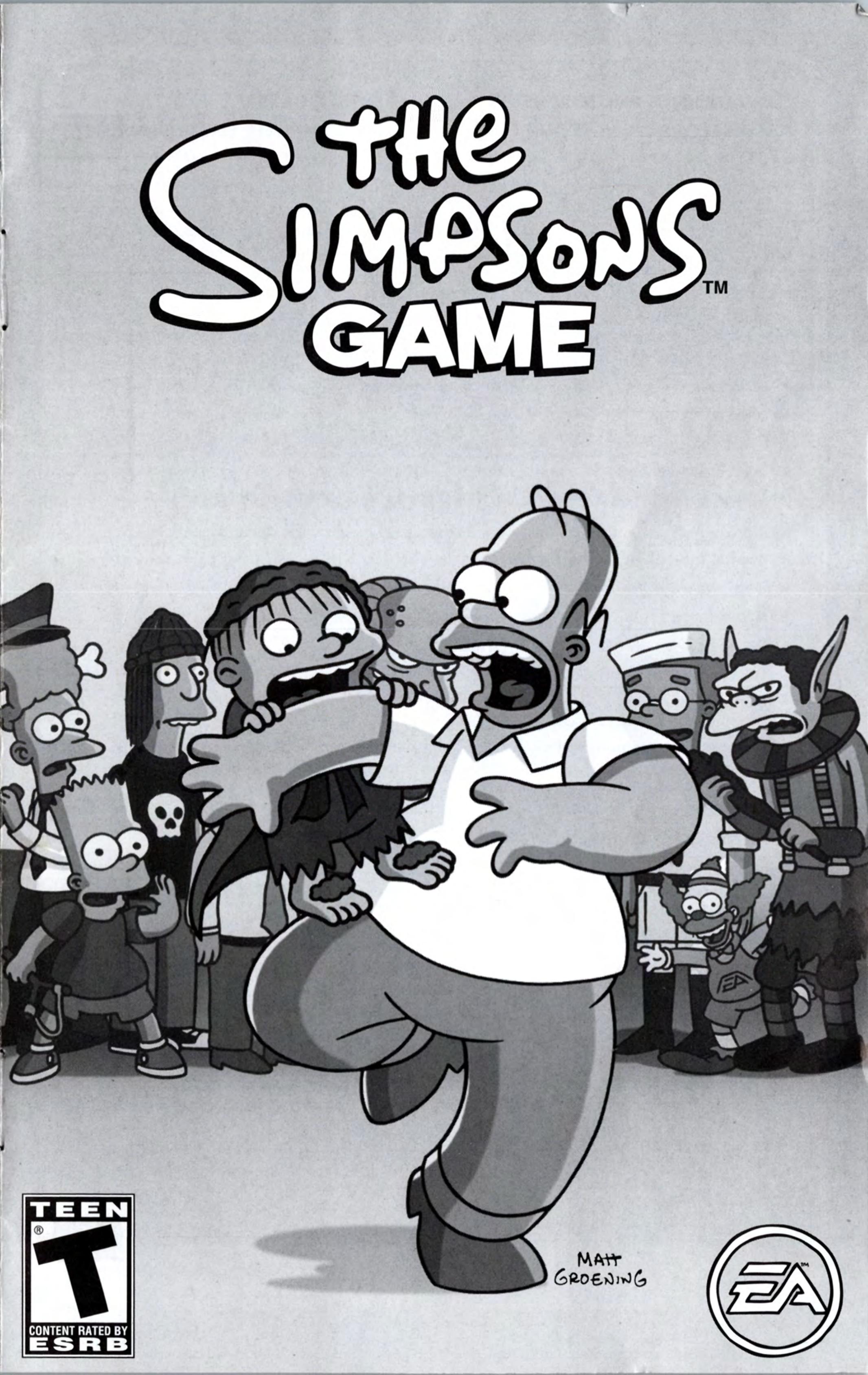 Simpsons Game, The (USA) by Jonathan Grimm