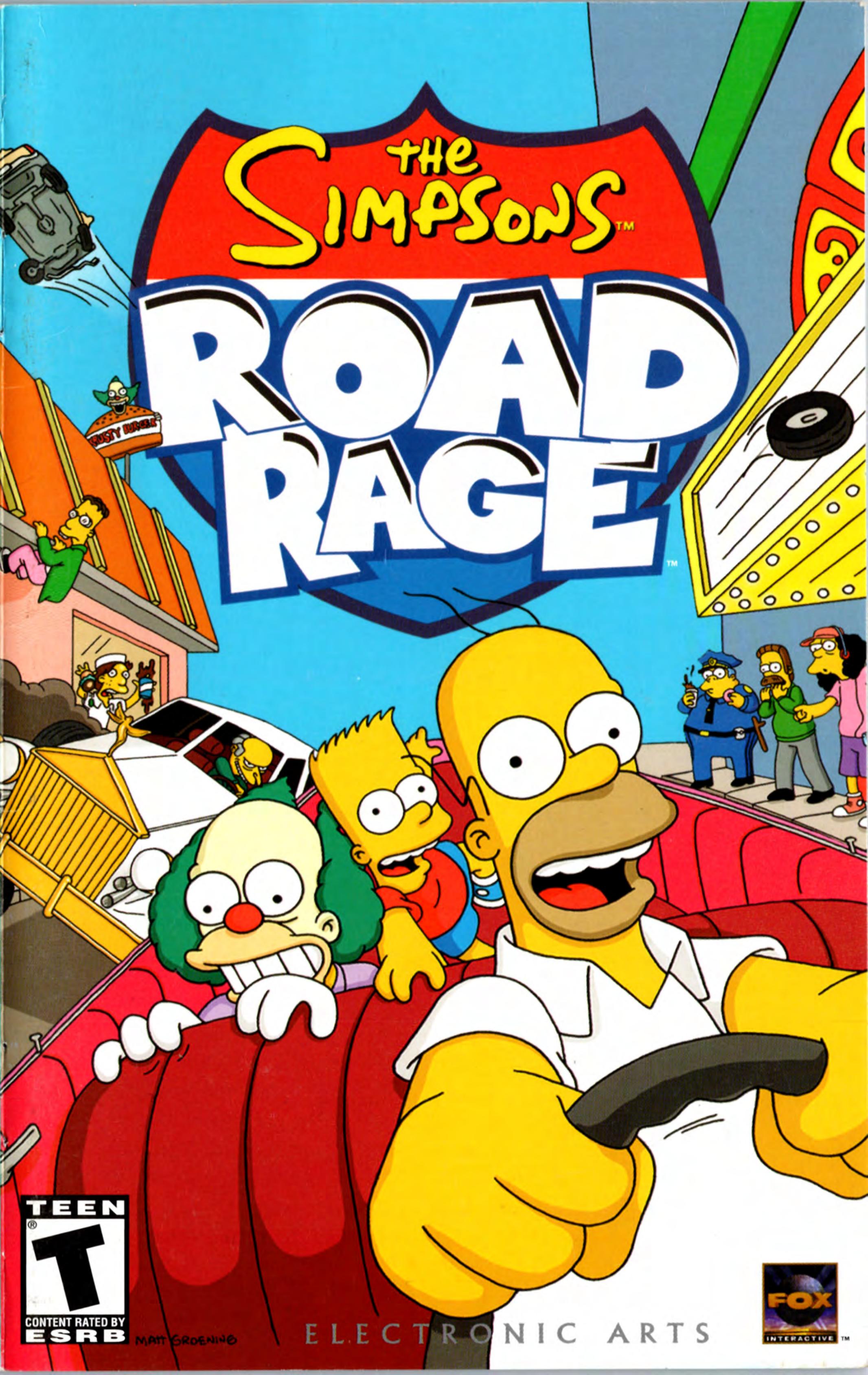 Simpsons, The- Road Rage (USA) by Jonathan Grimm