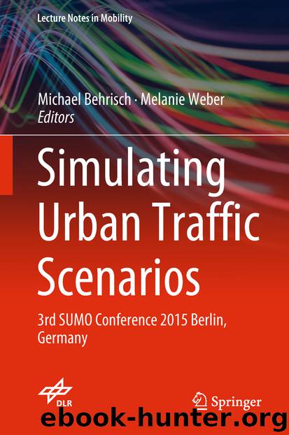 Simulating Urban Traffic Scenarios by Michael Behrisch & Melanie Weber