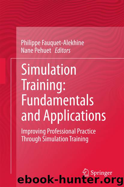 Simulation Training: Fundamentals and Applications by Philippe Fauquet-Alekhine & Nane Pehuet