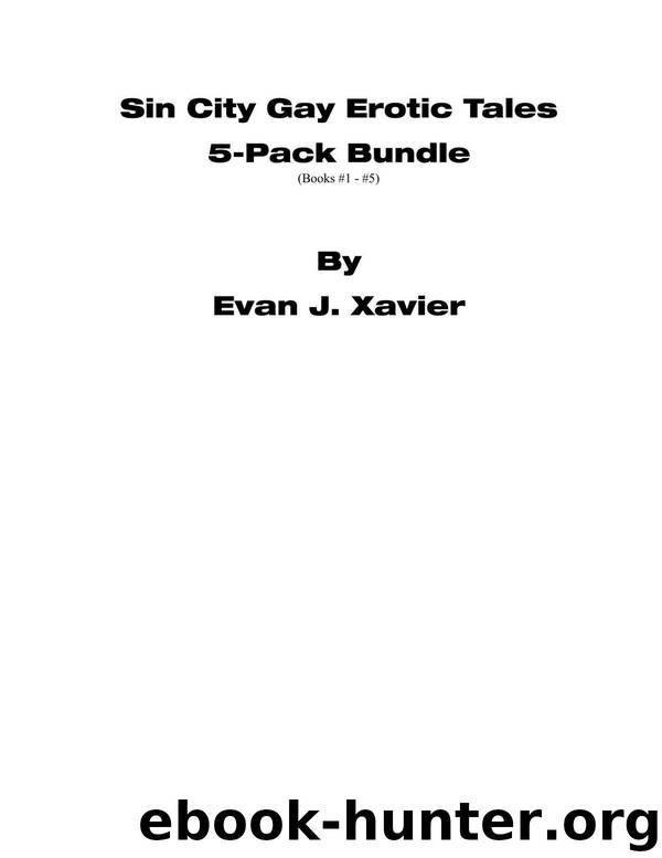 Sin City Gay Erotic Tales by Evan J. Xavier