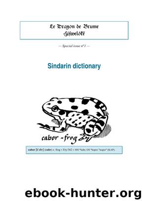 Sindarin by J.R.R.Tolkien