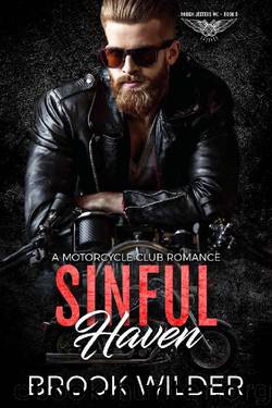 Sinful Haven: A Motorcycle Club Romance (Rough Jesters MC Book 5) by Brook Wilder