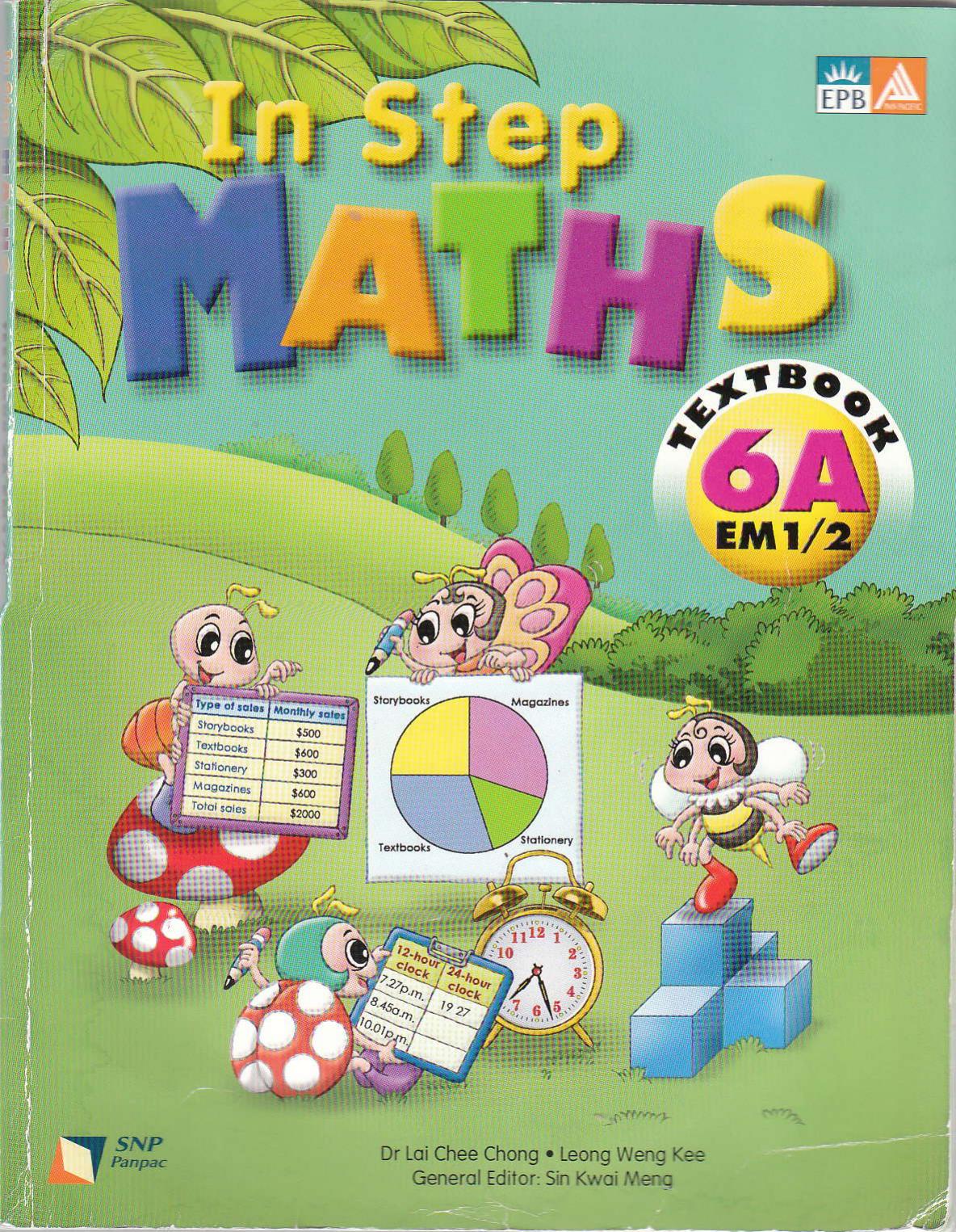 Singapore In Step Maths 6A Textbook by Unknown