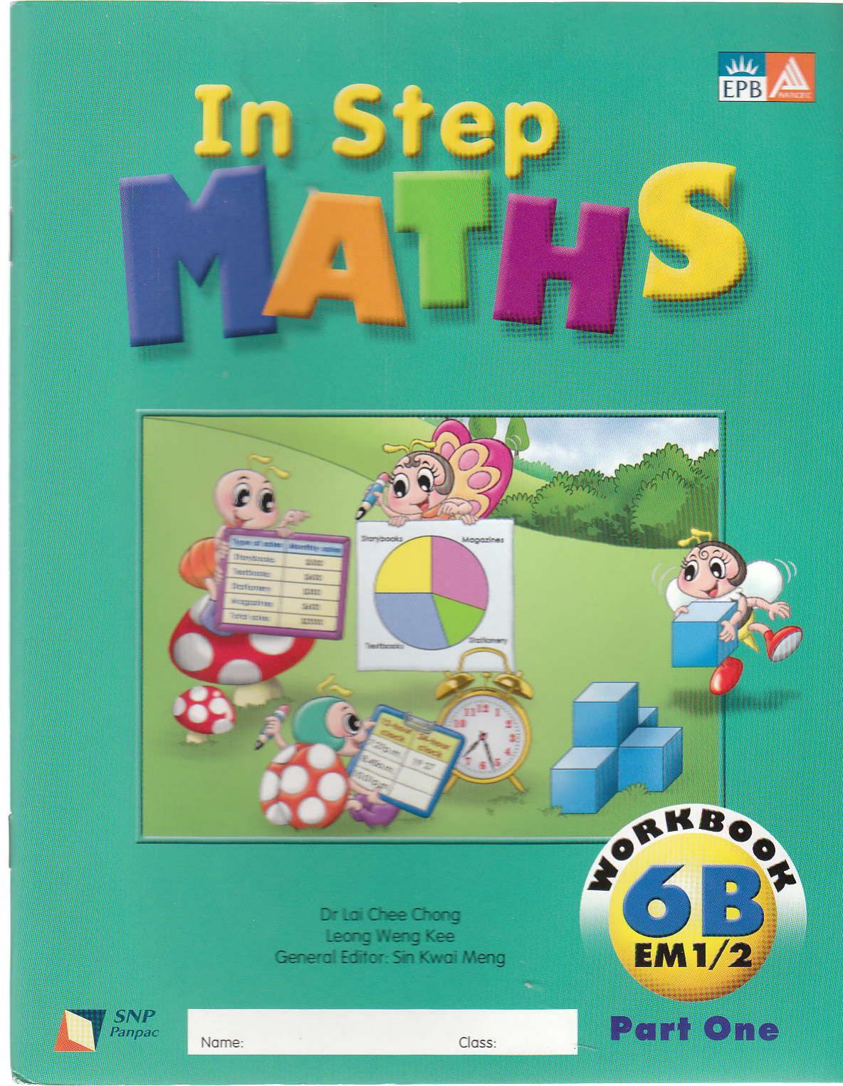 Singapore In Step Maths 6B Workbook Part 1 by Unknown