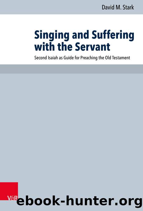 Singing and Suffering with the Servant (9783666573460) by Unknown