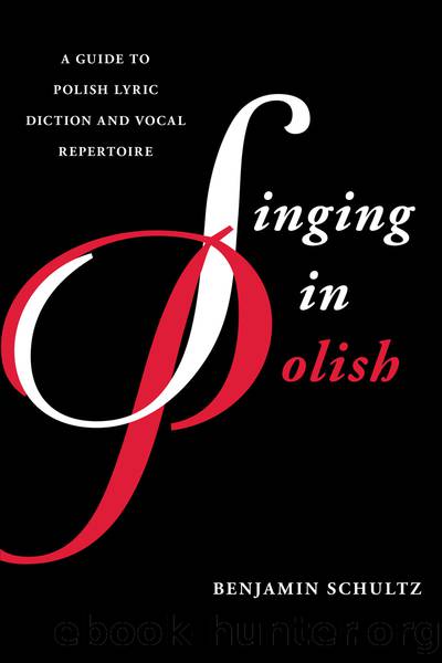 Singing in Polish by Schultz Benjamin;