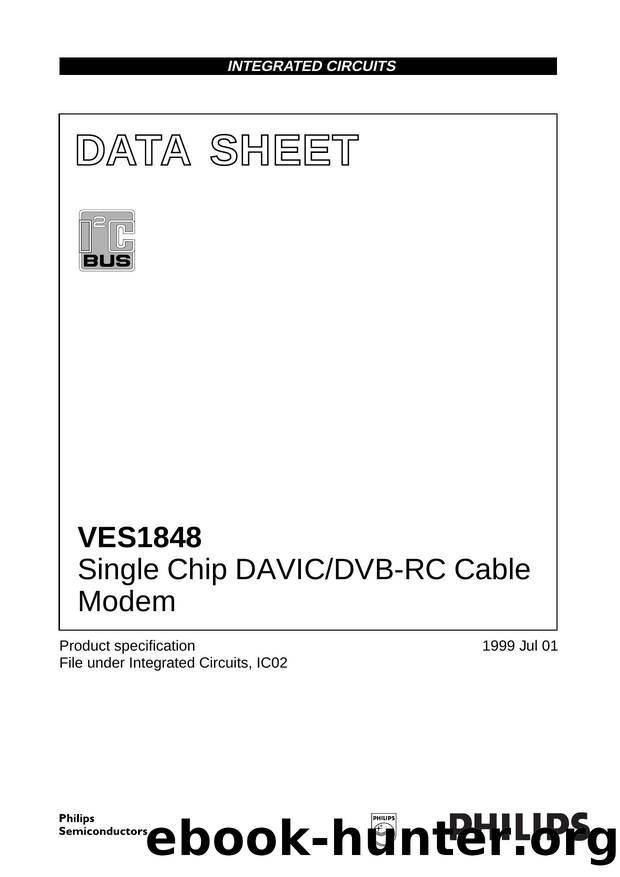 Single Chip DAVICDVB-RC Cable Modem by Philips Semiconductors