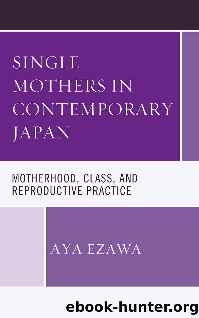 Single Mothers in Contemporary Japan by Ezawa Aya;