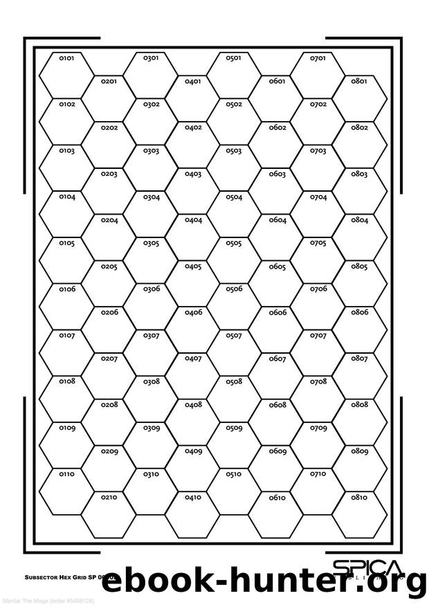 Single Subsector Hex Grid by Tuftmeister