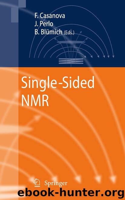 Single-Sided NMR by Federico Casanova Juan Perlo & Bernhard Blümich