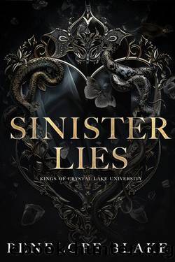 Sinister Lies: A Dark College Romance (Kings of Crystal Lake University) by Penelope Blake
