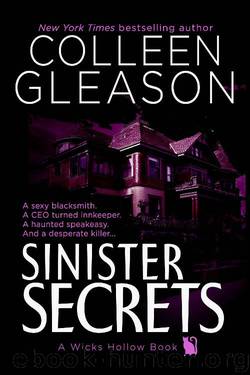 Sinister Secrets: A Ghost Story Romance & Mystery (Wicks Hollow Book 2) by Colleen Gleason