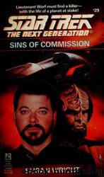 Sins of Commission by Susan Wright