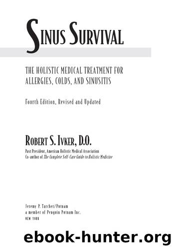 Sinus Survival by Robert S. Ivker