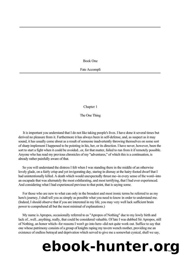 Sir Apropos 02 The Woad To Wuin by Peter David