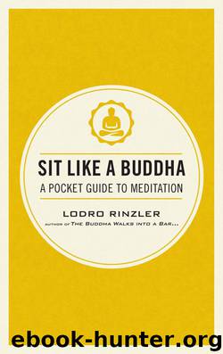 Sit Like a Buddha: A Pocket Guide to Meditation by Rinzler Lodro