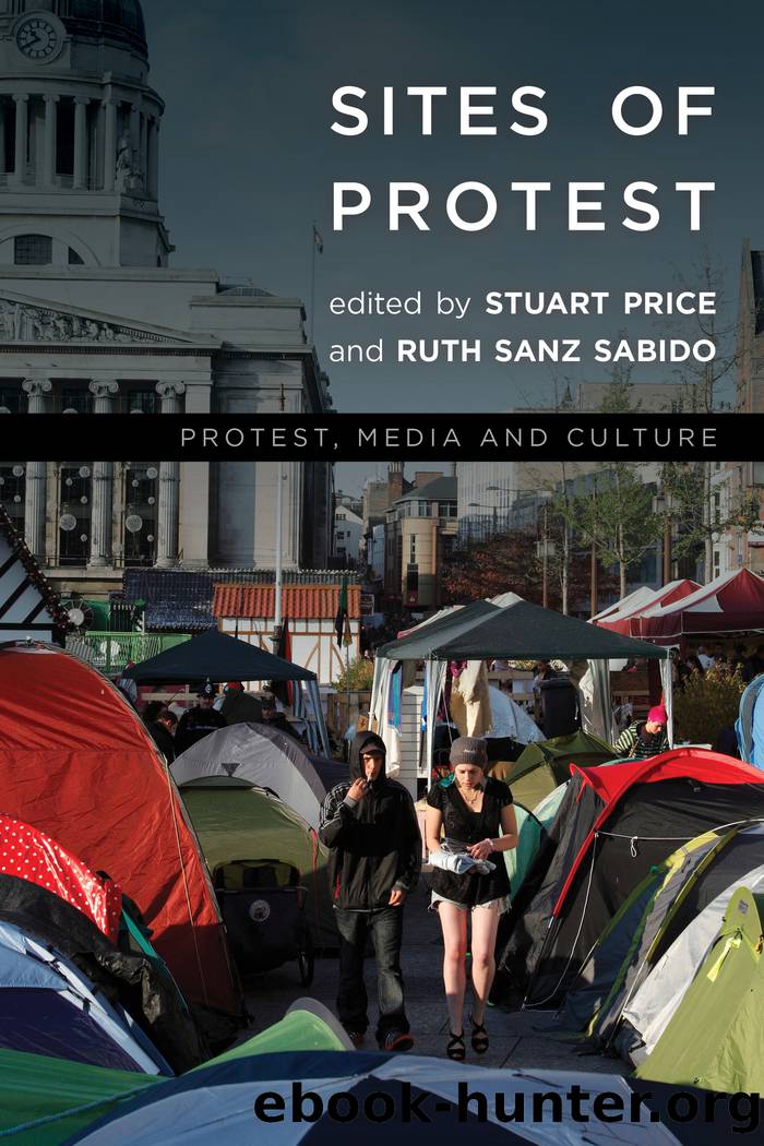 Sites of Protest by Price Stuart;Sanz Sabido Ruth;
