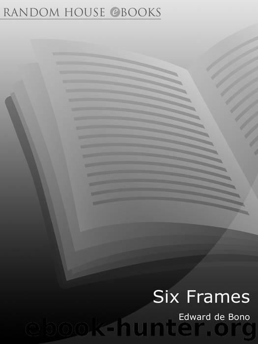 Six Frames by Edward De Bono