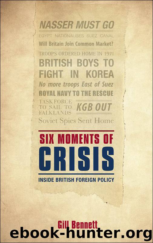 Six Moments of Crisis by Bennett Gill;