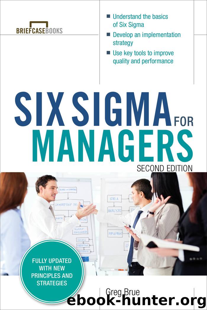 Six Sigma for Managers, Second Edition (Briefcase Books Series) by Brue Greg