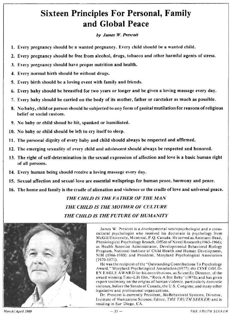 Sixteen principles for personal, family and global peace by Unknown
