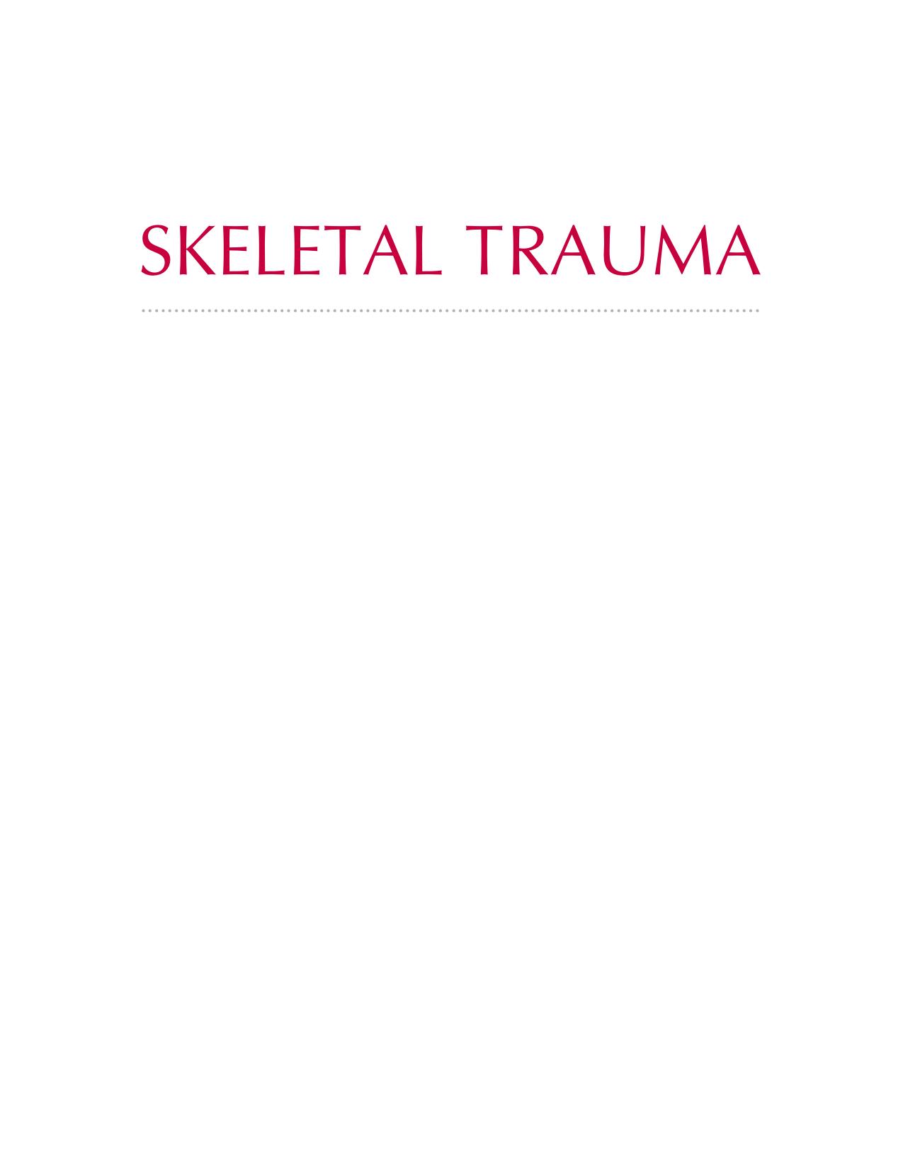 Skeletal Trauma Basic Science, Management and Reconstruction by Neil E. Green MD Marc F. Swiontkowski MD