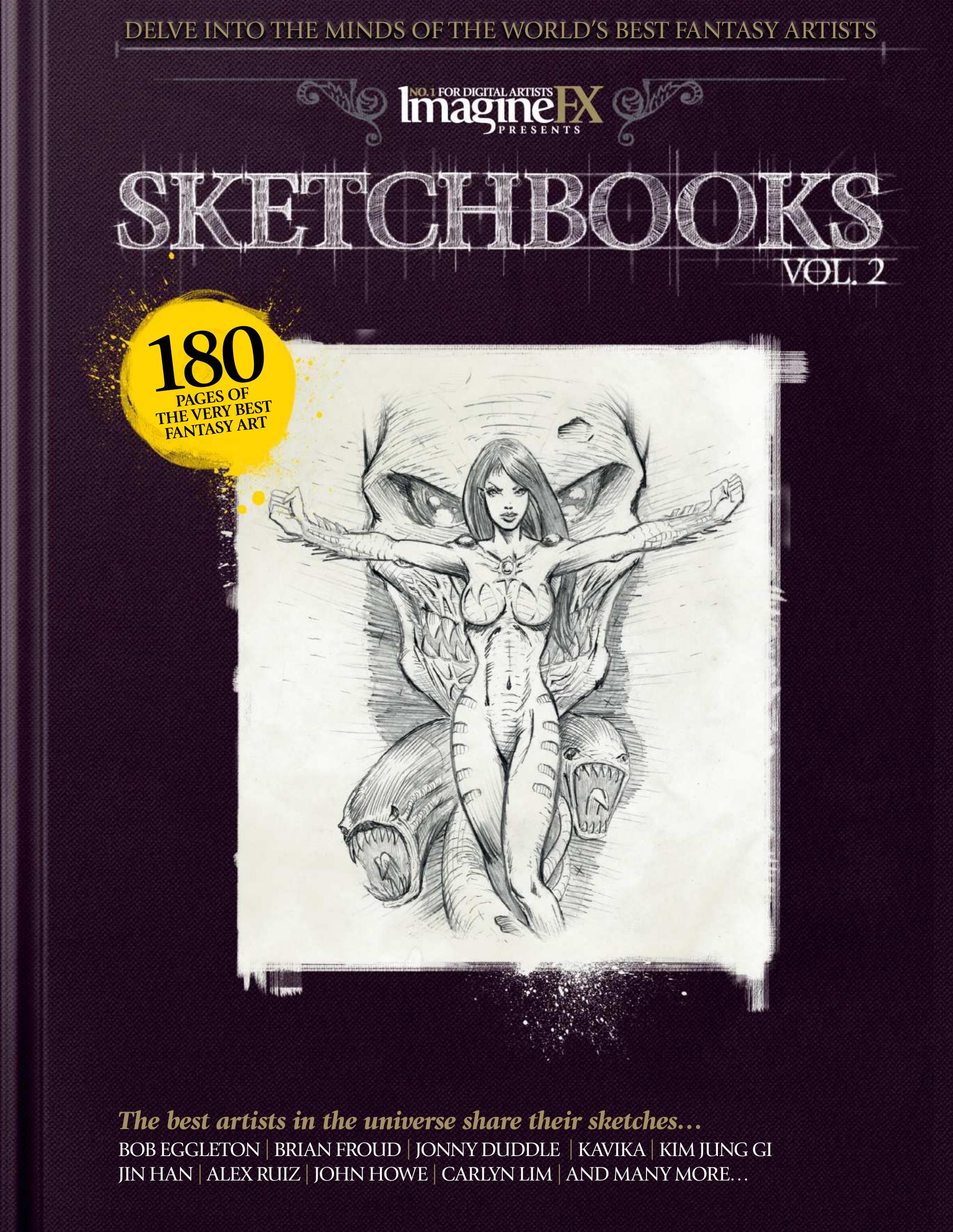 Sketchbooks Vol.2 by ImagineFX