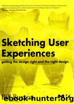 Sketching User Experiences by Buxton Bill
