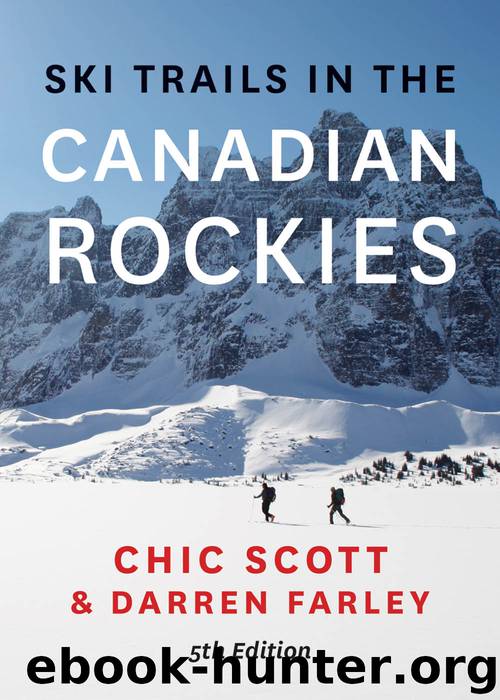 Ski Trails in the Canadian Rockies by Chic Scott