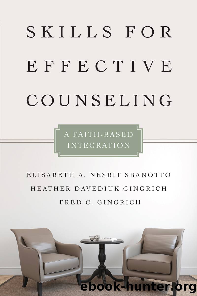 Skills for Effective Counseling by unknow