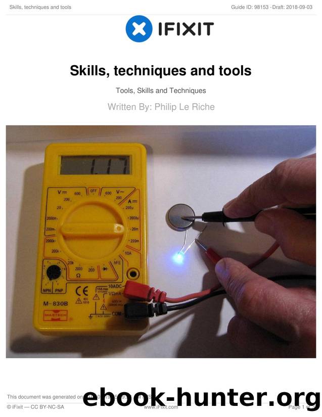 Skills, techniques and tools by Unknown