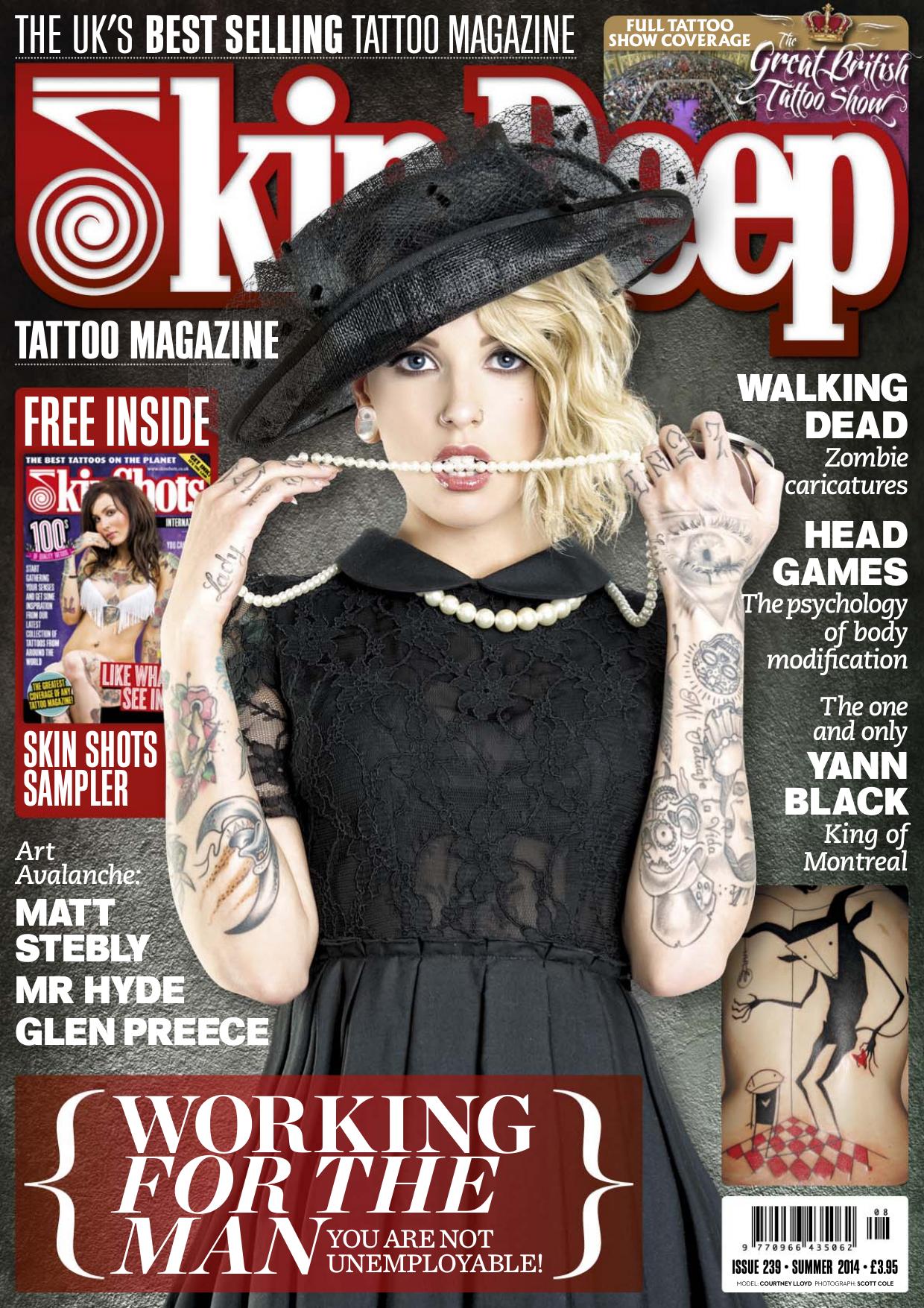 Skin Deep Tattoo Magazine - Summer 2014 by Unknow