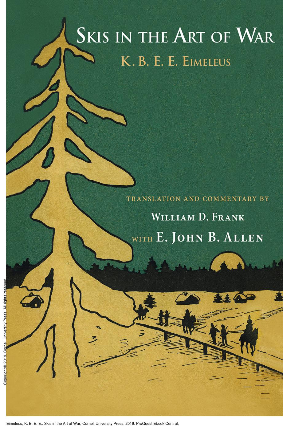 Skis in the Art of War by K. B. E. E. Eimeleus; William D. Frank; E. John B. Allen