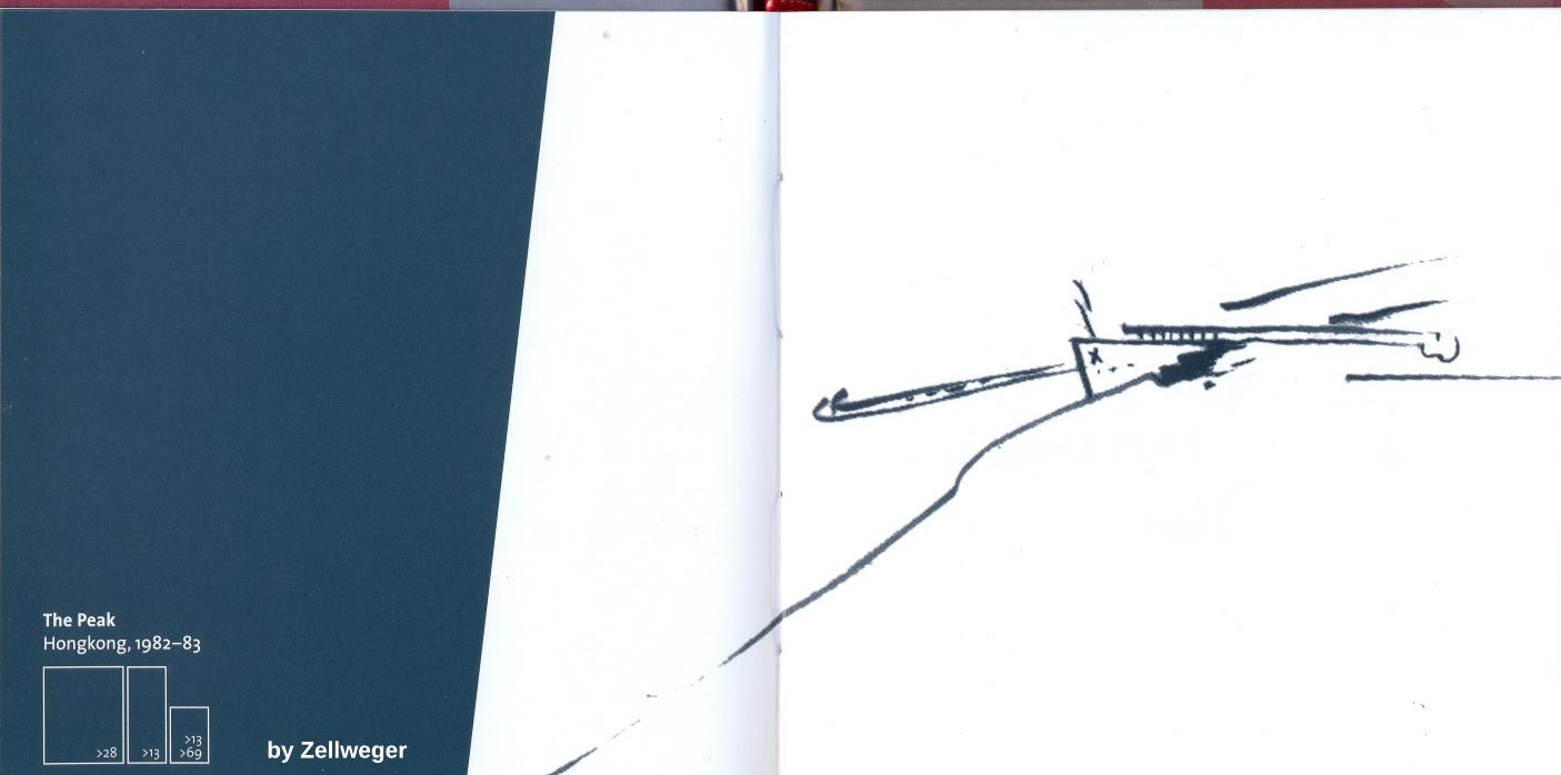 Skizzen Sketches Architecture by Zaha Hadid