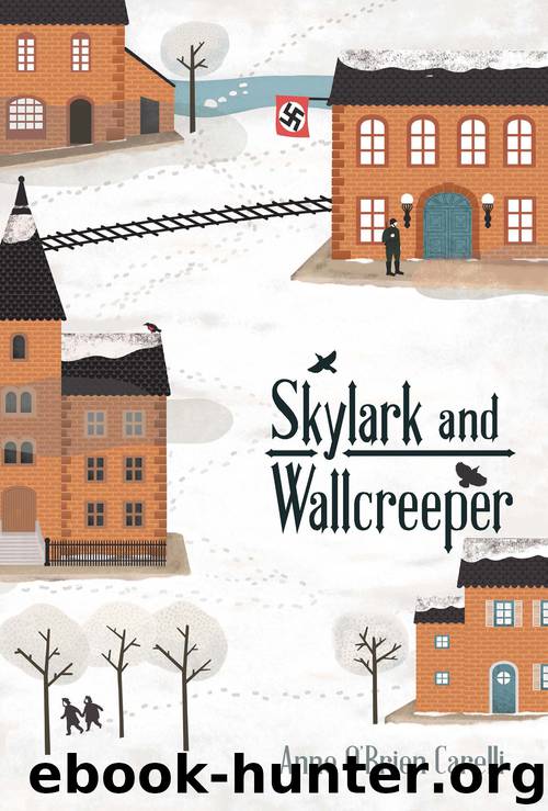 Skylark and Wallcreeper by Anne O'Brien Carelli