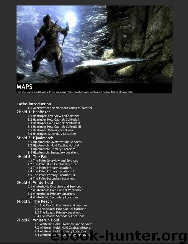 Skyrim Maps by Game Guides