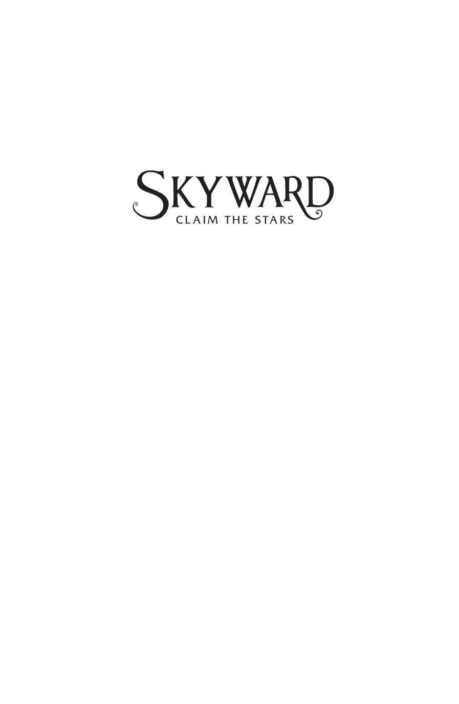 Skyward by Brandon Sanderson