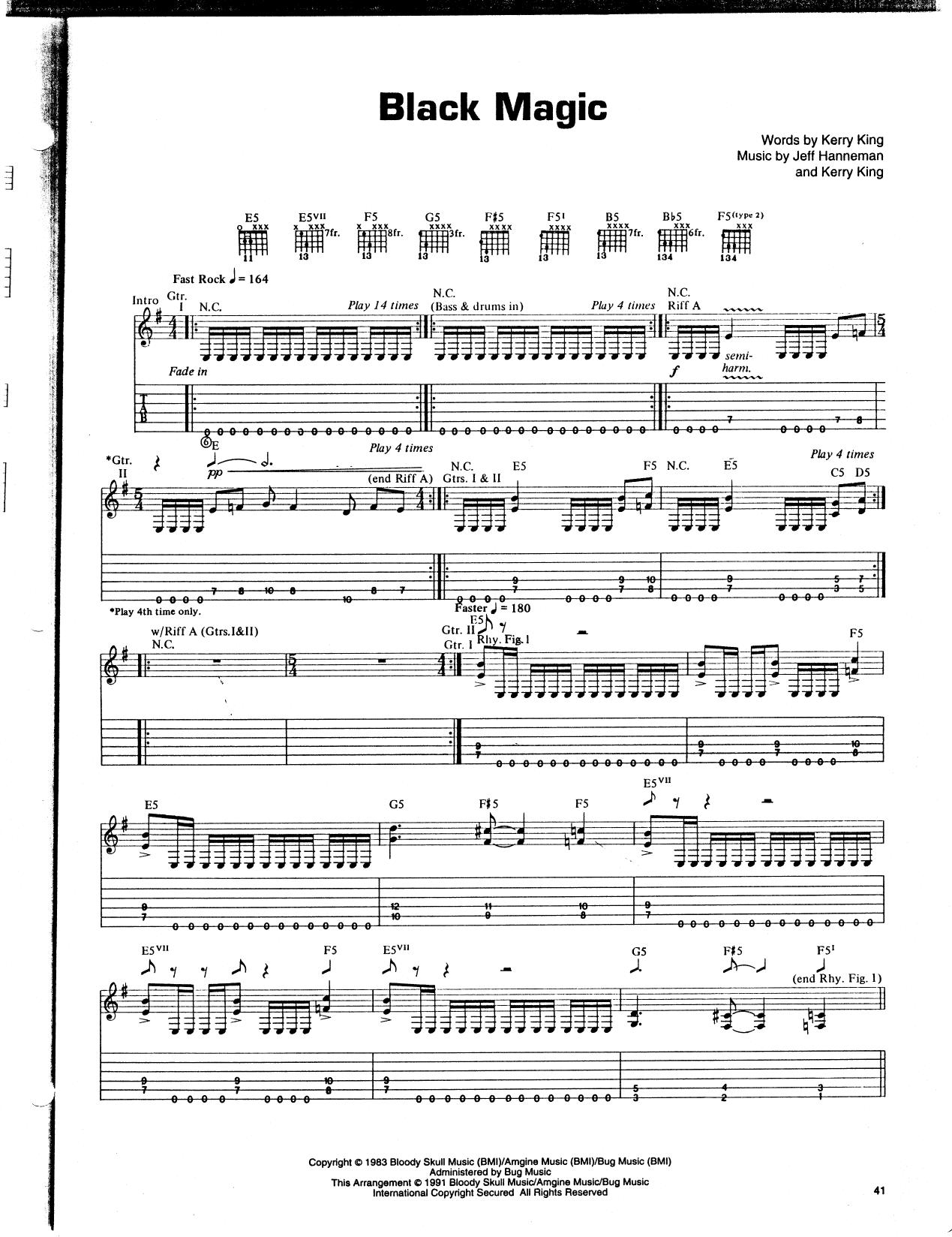 Slayer by Black Magic