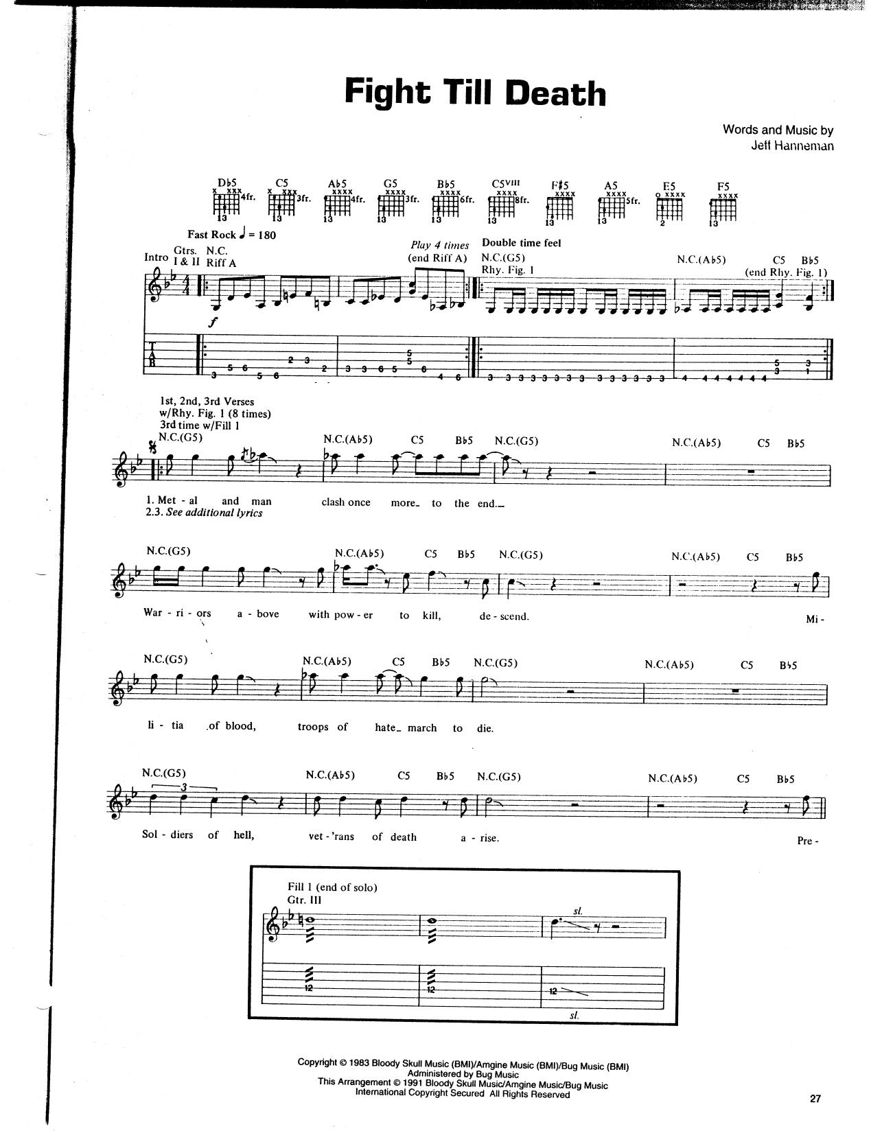 Slayer by Fight 'til Death