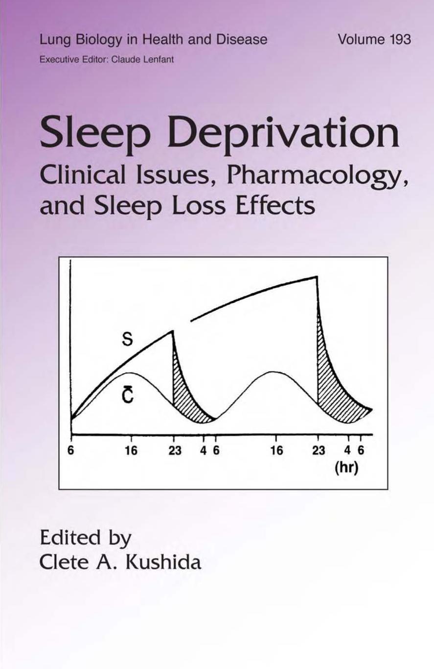 Sleep Deprivation: Clinical Issues, Pharmacology, and Sleep Loss Effects by Clete A. Kushida