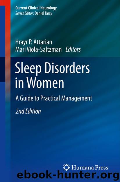 Sleep Disorders in Women by Hrayr P. Attarian & Mari Viola-Saltzman
