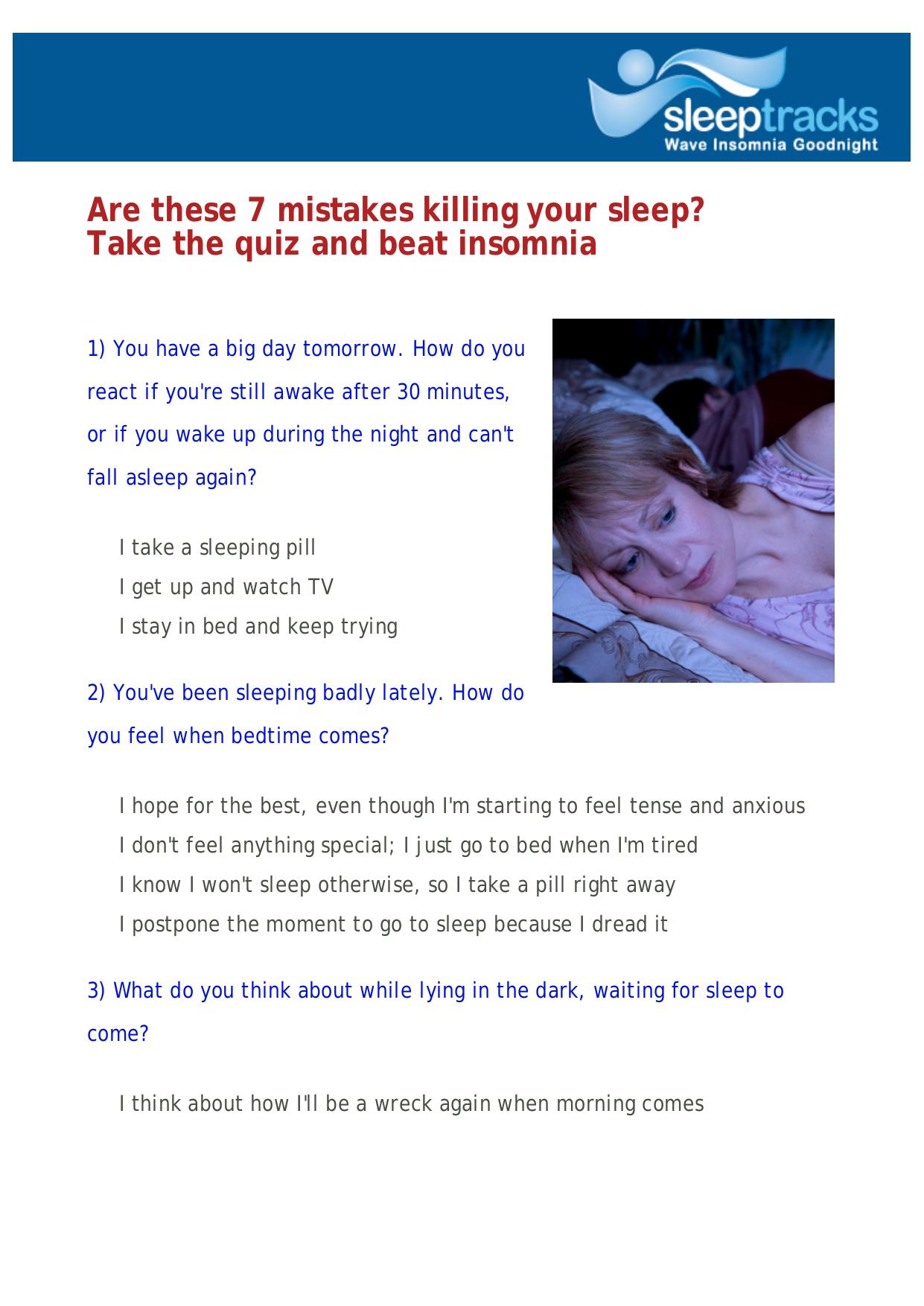 SleepTracks Sleep Optimization Program. by Best of Kuszter's Collection