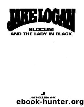 Slocum and the Lady in Black by Jake Logan