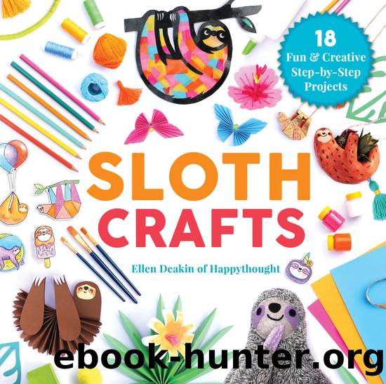 Sloth Crafts by Ellen Deakin