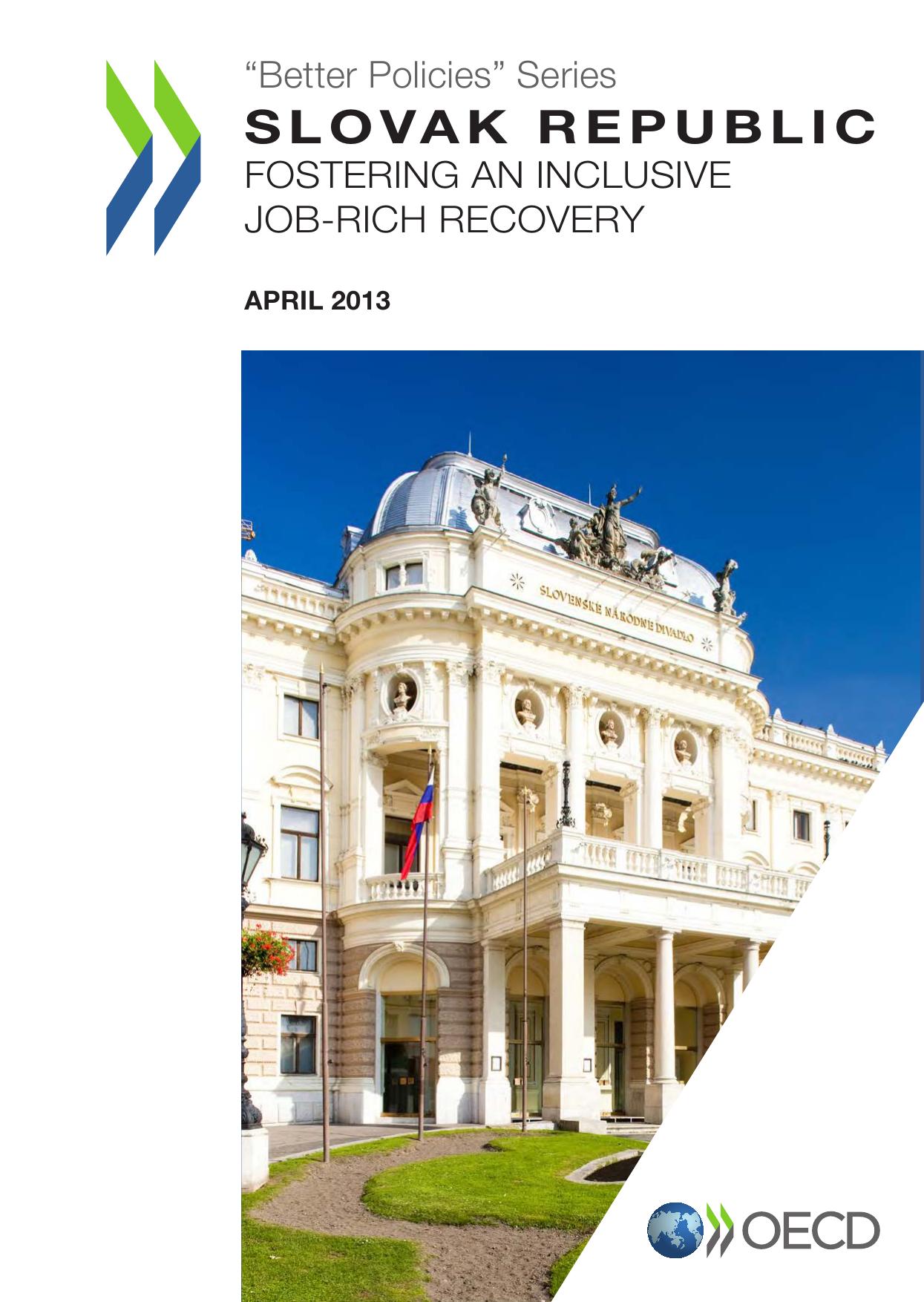 Slovak Republic: Fostering an Inclusive Job-rich Recovery by OECD
