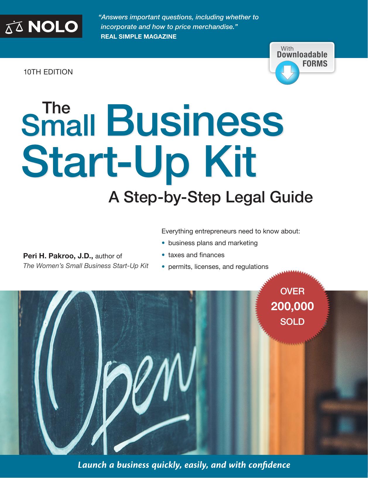 Small Business Start-Up Kit, The: A Step-by-Step Legal Guide by -Step Legal Guide