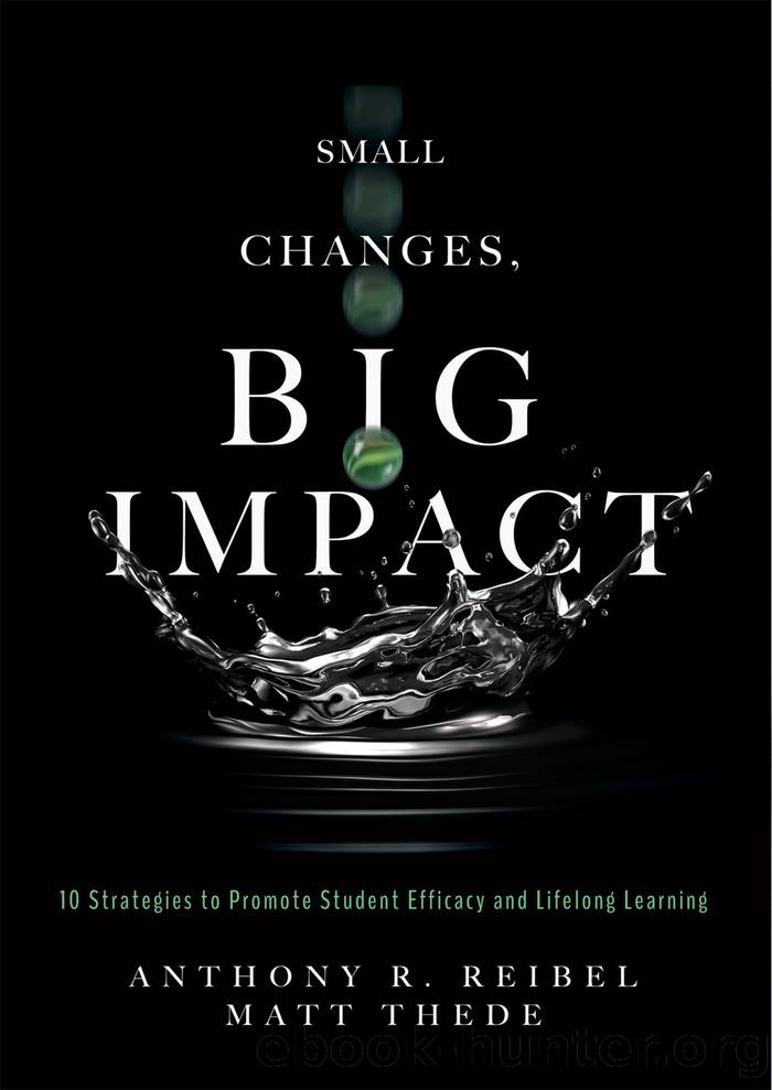Small Changes, Big Impact by Reibel Anthony R.;Thede Matt;