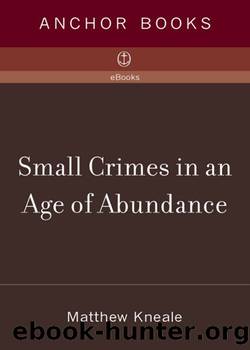 Small Crimes in an Age of Abundance by Matthew Kneale