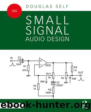 Small Signal Audio Design by Self Douglas;